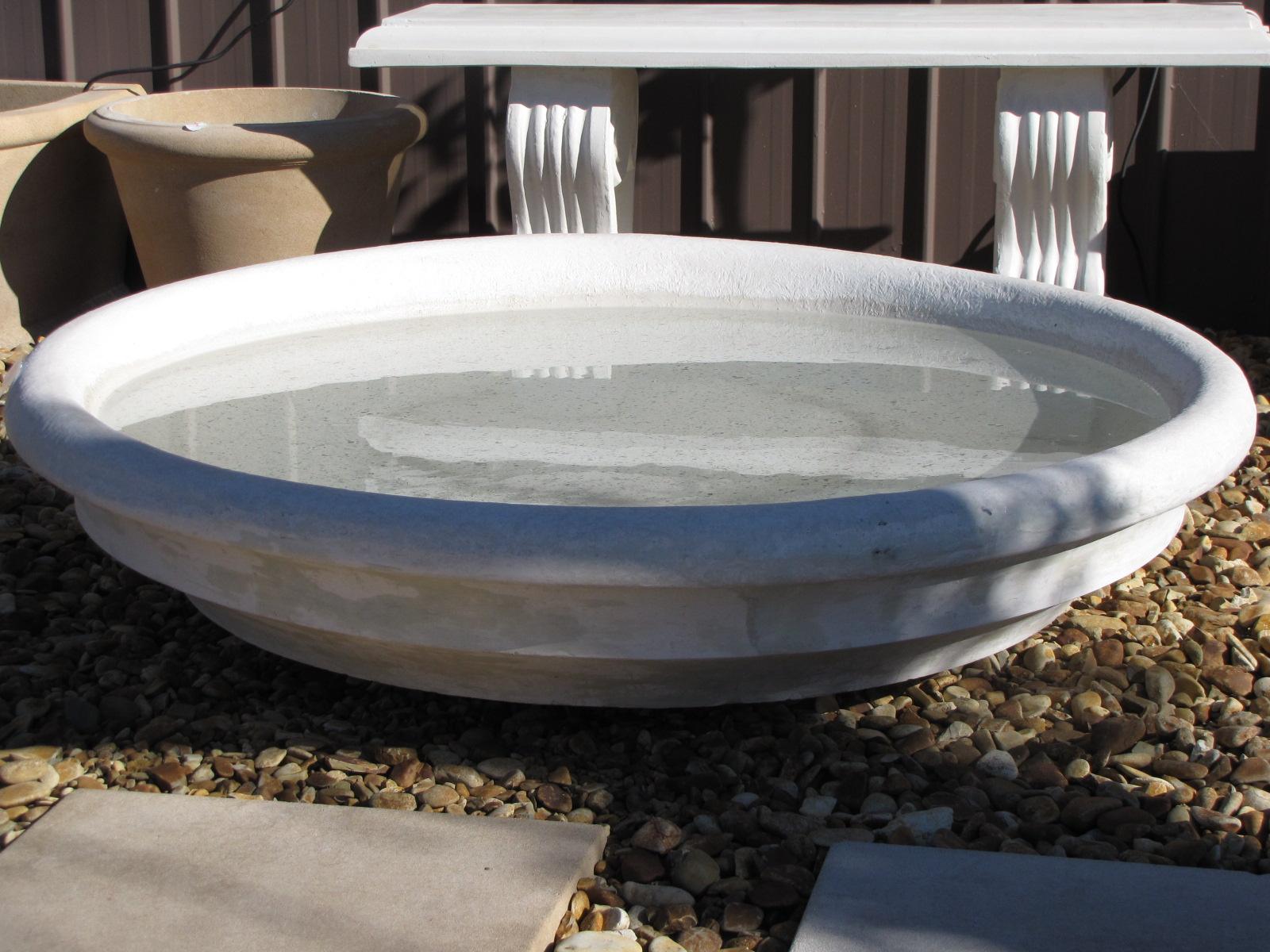 Large outdoor hot sale water bowls