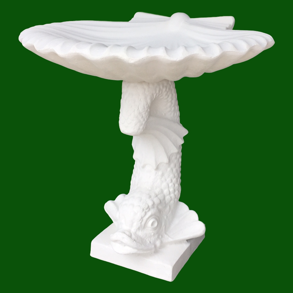 Fish Birdbath