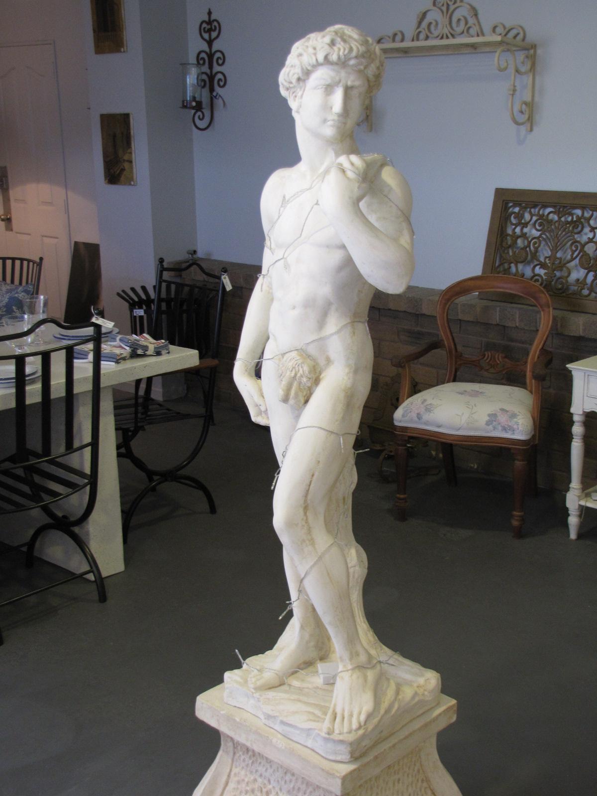 David without Fig Leaf