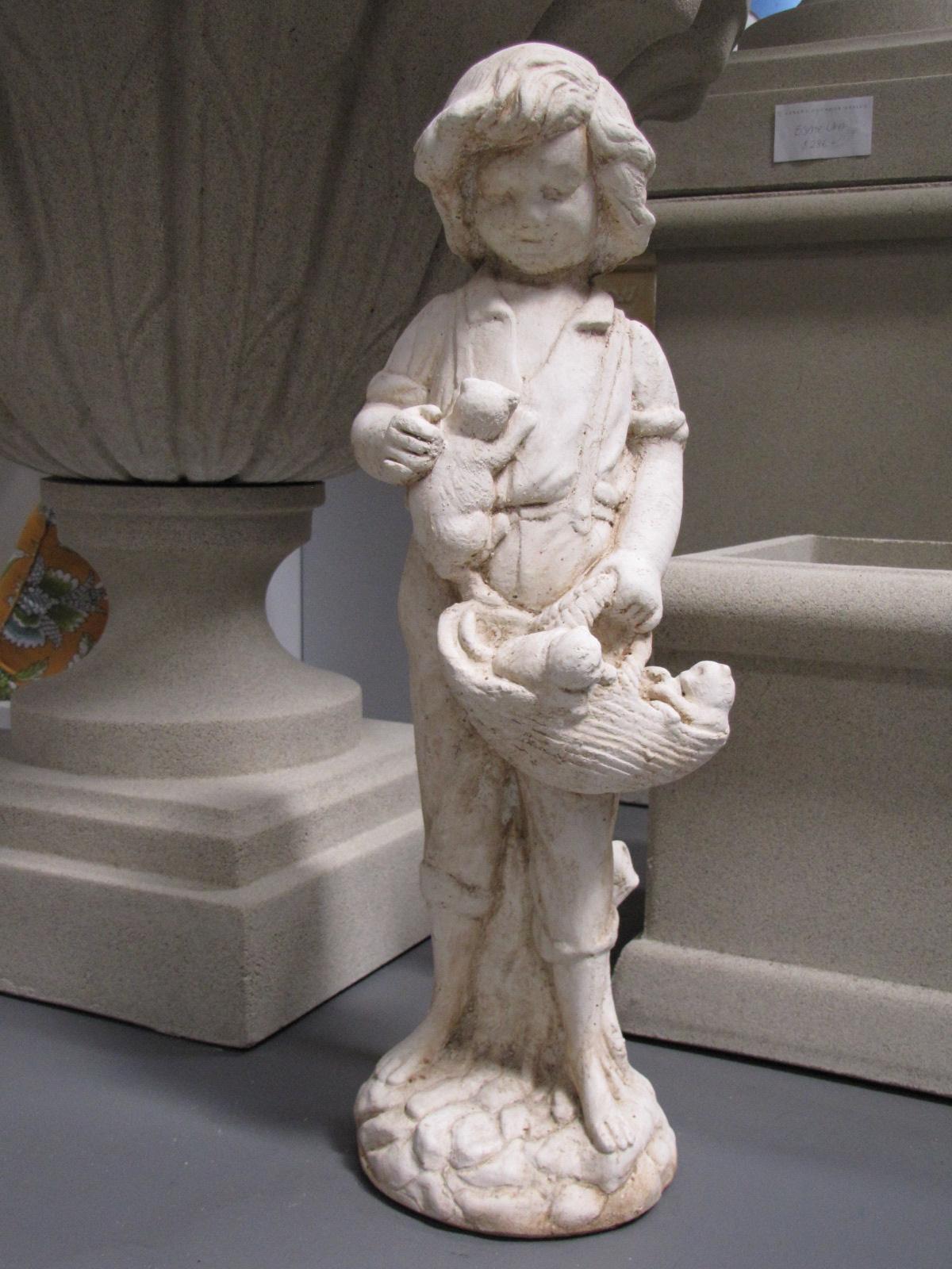 Boy with Kittens