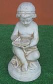 Child Reading hand down